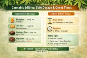 safe consumption of edible products chart