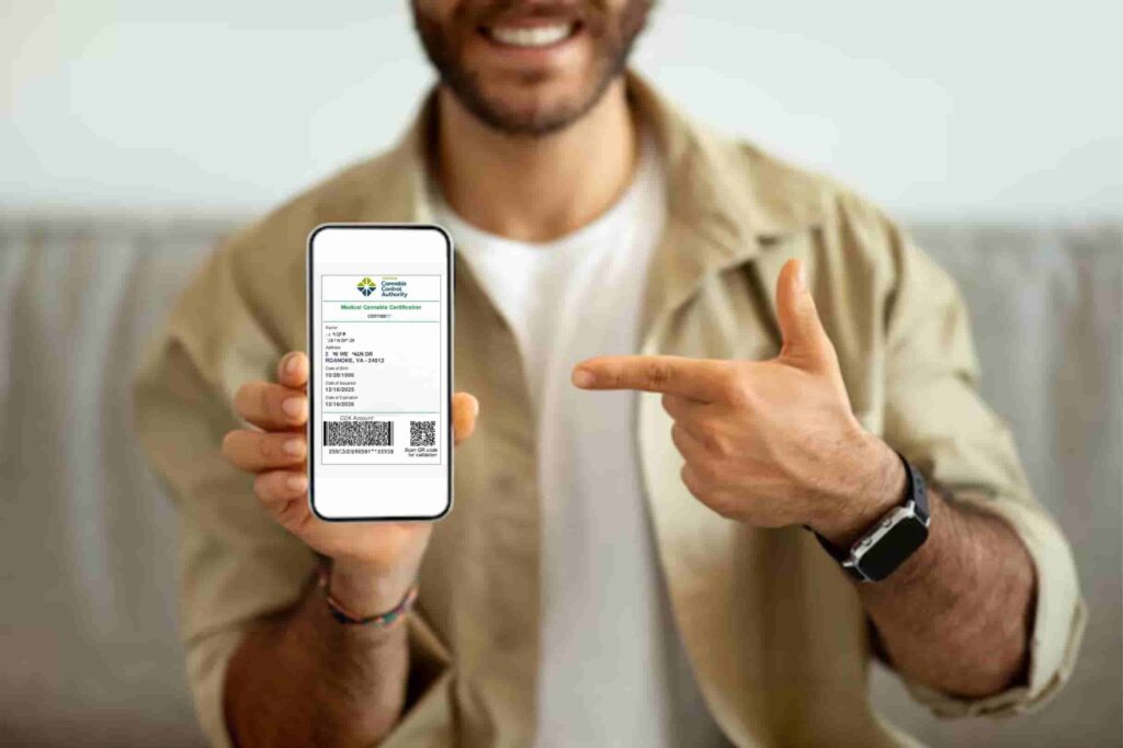 medical-cannabis-card-on-phone