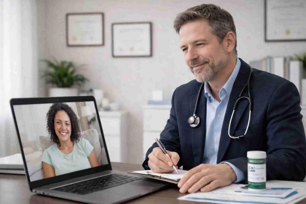 rethink-rx is a legitimate, professional medical practice providing cannabis certification